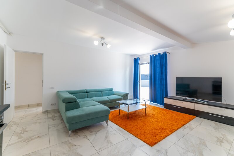 Magurele, Atomistilor, penthouse cu terasa de 75 mp, mobilat nou