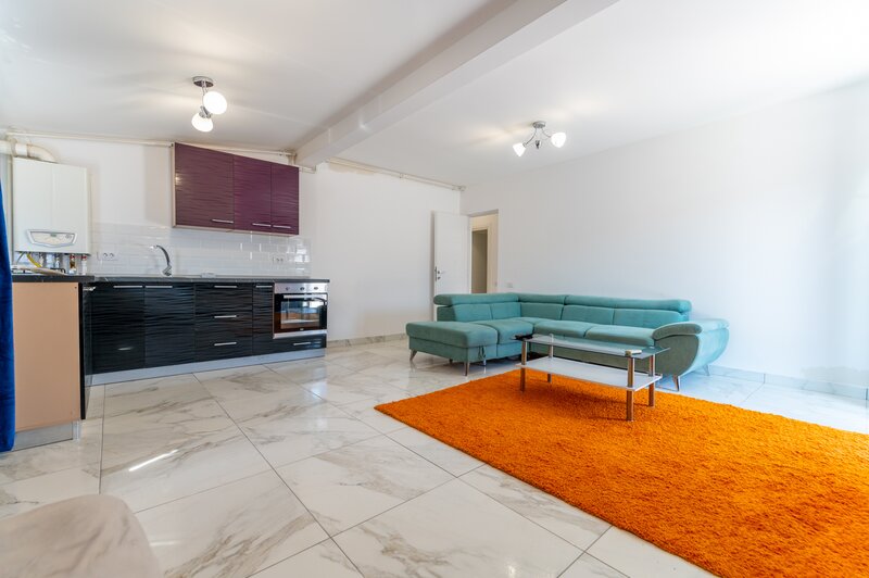Magurele, Atomistilor, penthouse cu terasa de 75 mp, mobilat nou